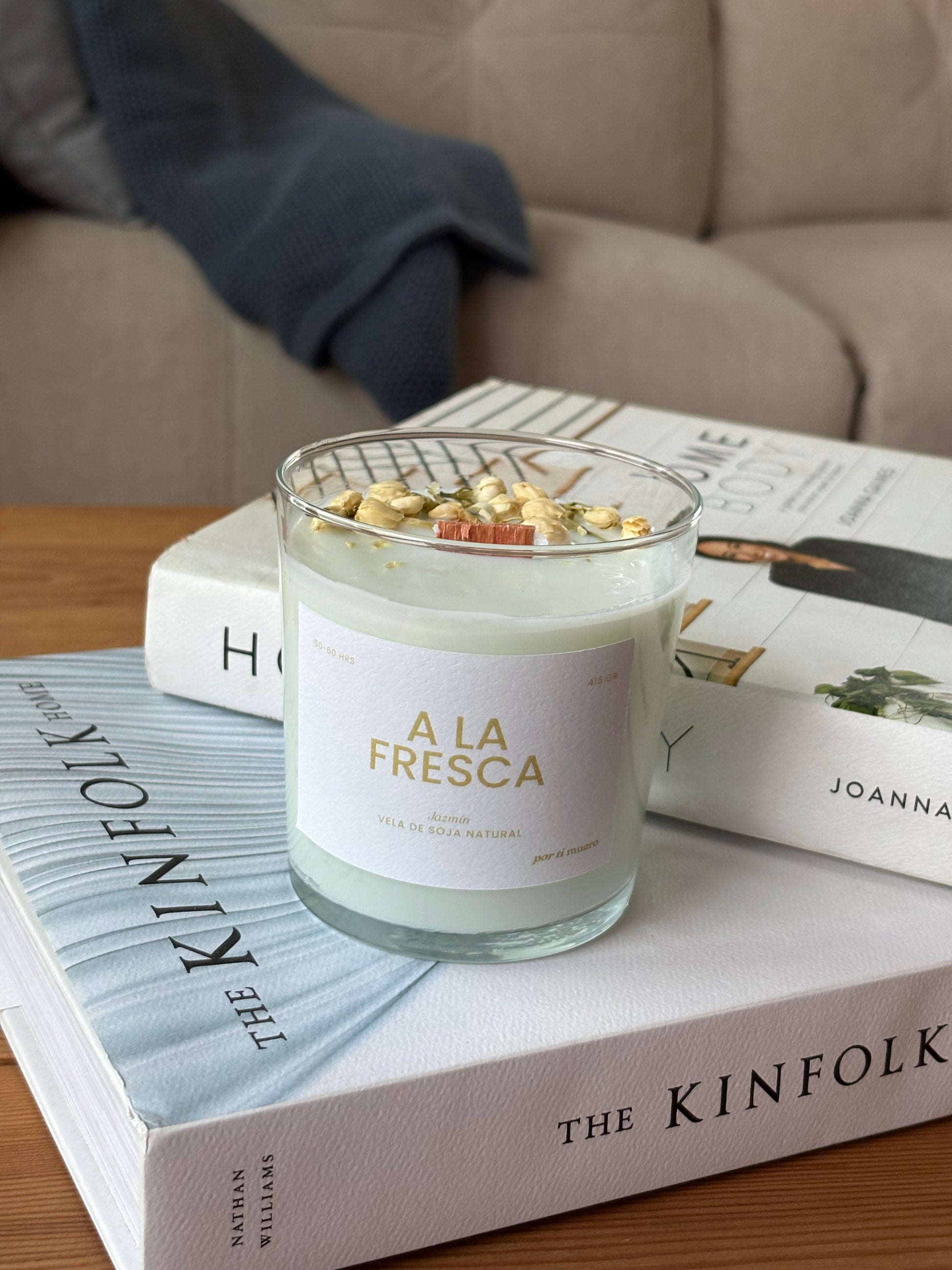 Vela aromatica de Jazmin