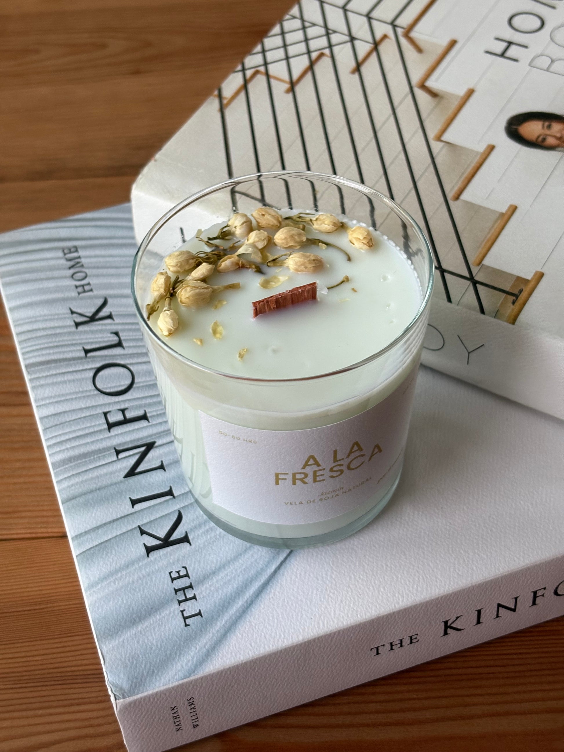 Vela aromatica de Jazmin