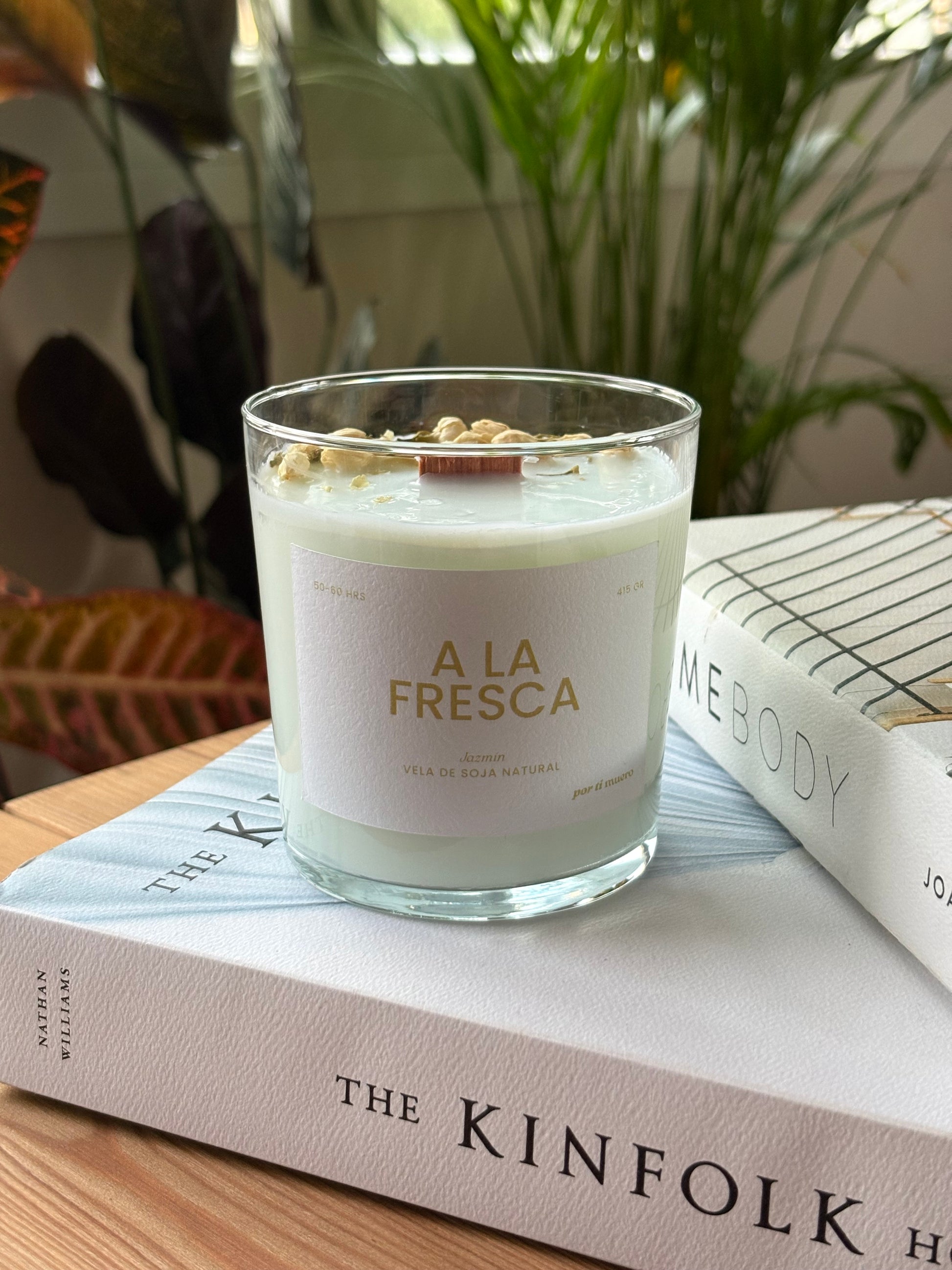 Vela aromatica de Jazmin