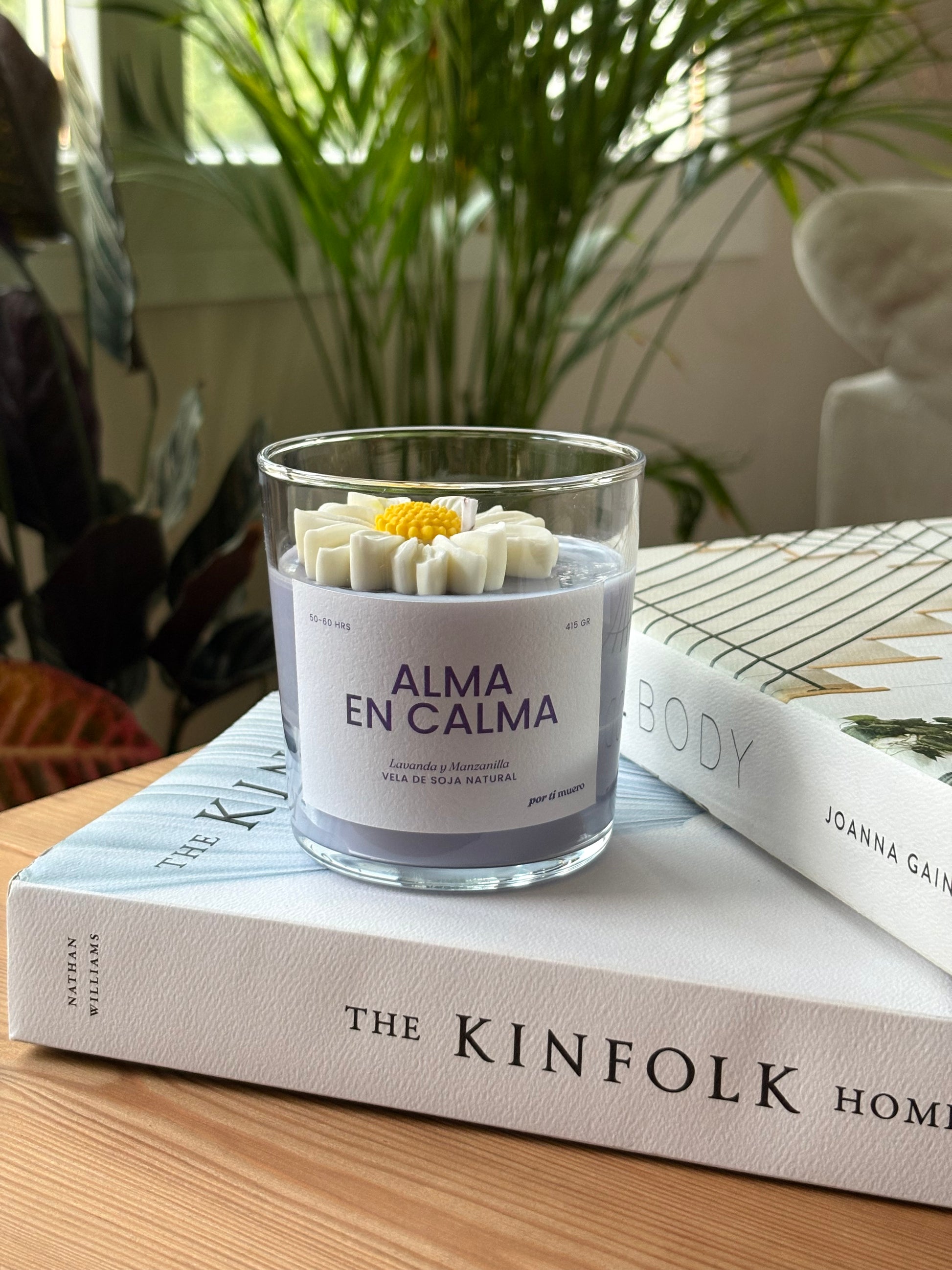 Vela de Lavanda y Manzanilla