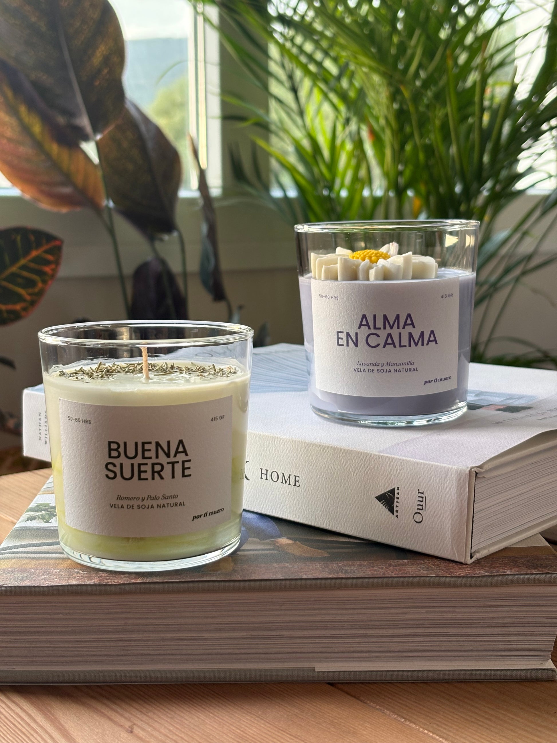 Vela de Romero y Palo Santo