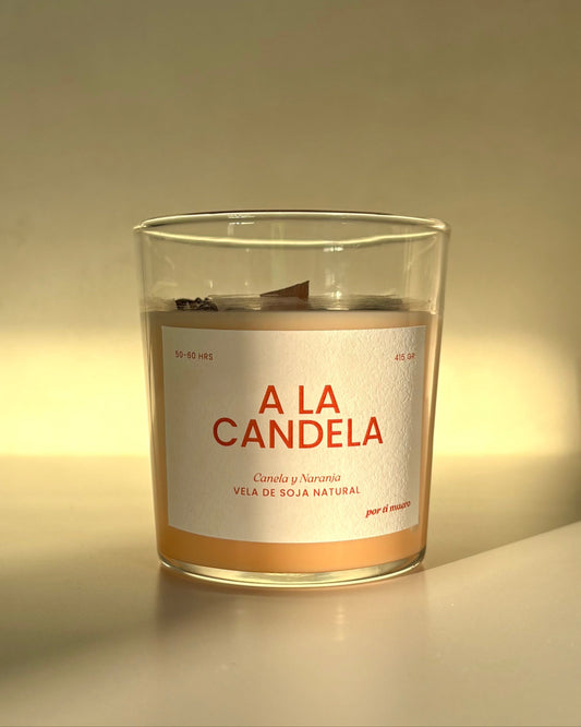 Vela de Canela y Naranja (1)