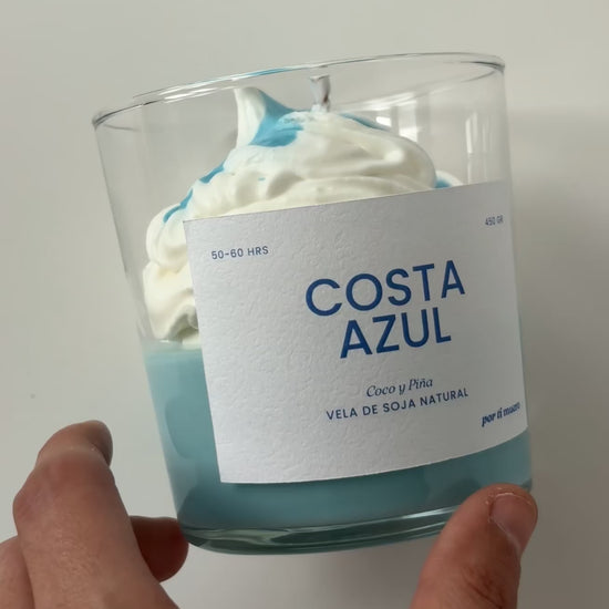 Vela Aromatica Coco y Piña